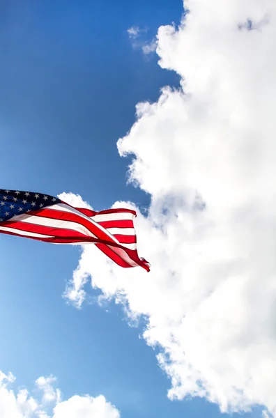 Flattering USA Flag — Stock Photo, Image